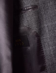 Slim Fit Grey Check 1913 Suit
