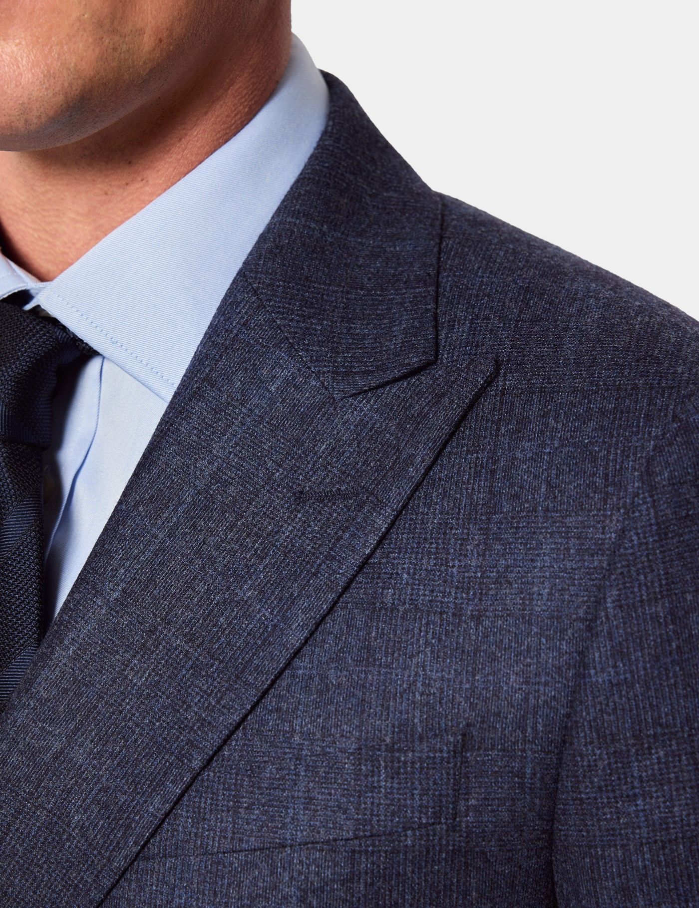 Slim Fit Navy Check 1913 Suit-preview