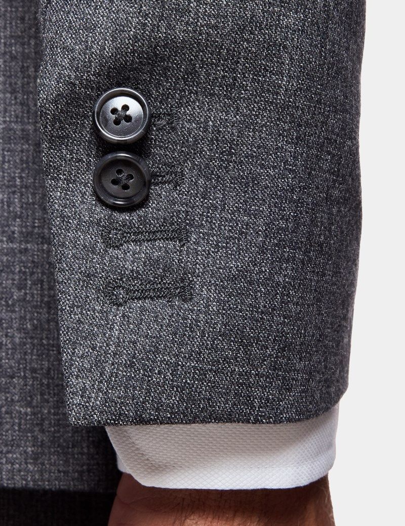 Tailored Fit Grey Crosshatch 1913 Suit thumbnail 3