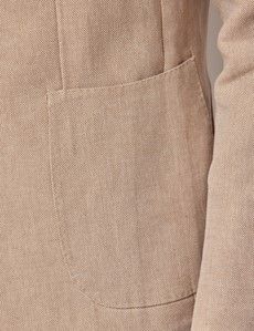 Slim Fit Stone Suit Jacket-preview2