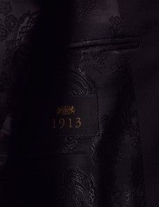 Black Italian Wool Morning Coat – 1913 Collection-preview4