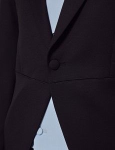 Black Italian Wool Morning Coat – 1913 Collection-preview2