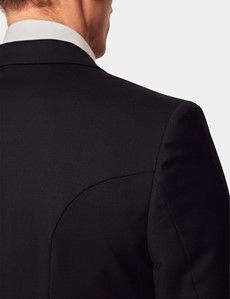 Tailored Fit Black & Grey Morning Suit Jacket-preview4