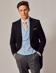 Black & Grey Italian Wool Morning Suit – 1913 Collection-preview2