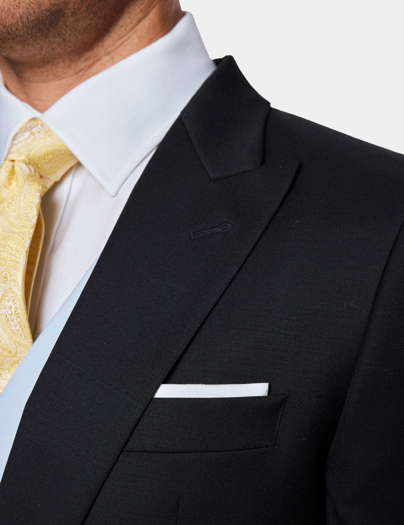 Tailored Fit Black & Grey Morning Suit-preview