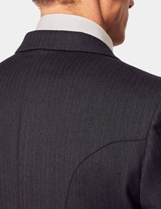 Tailored Fit Charcoal 1913 Morning Suit Jacket-preview4