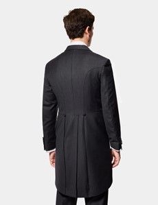 Tailored Fit Charcoal 1913 Morning Suit Jacket