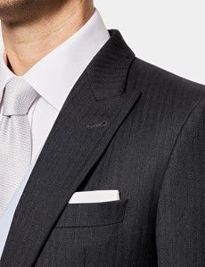 Tailored Fit Charcoal 1913 Morning Suit