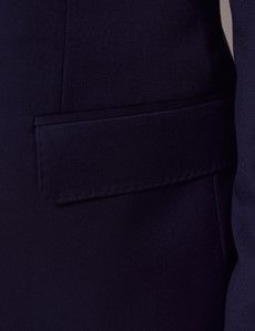 Tailored Fit Dark Blue Twill 1913 Suit Jacket-preview2