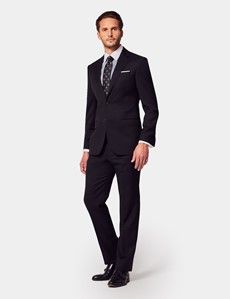 Tailored Fit Black Twill 1913 Suit-preview2