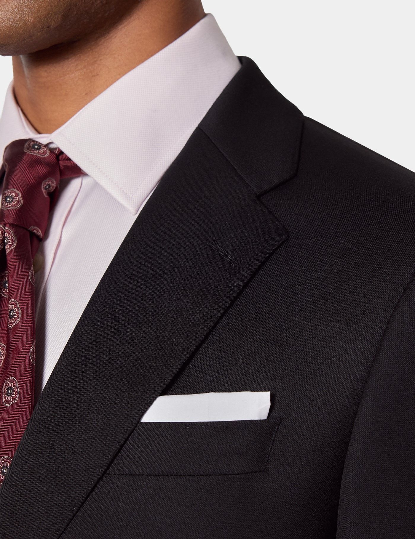 Tailored Fit Black Twill 1913 Suit-preview