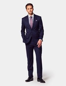 Tailored Fit Dark Blue Twill 1913 Suit-preview2