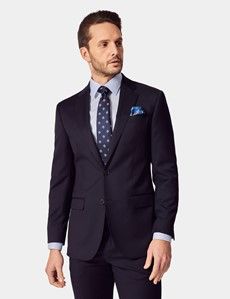 Tailored Fit Navy Twill 1913 Suit