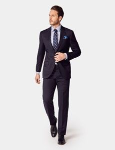 Tailored Fit Navy Twill 1913 Suit-preview2