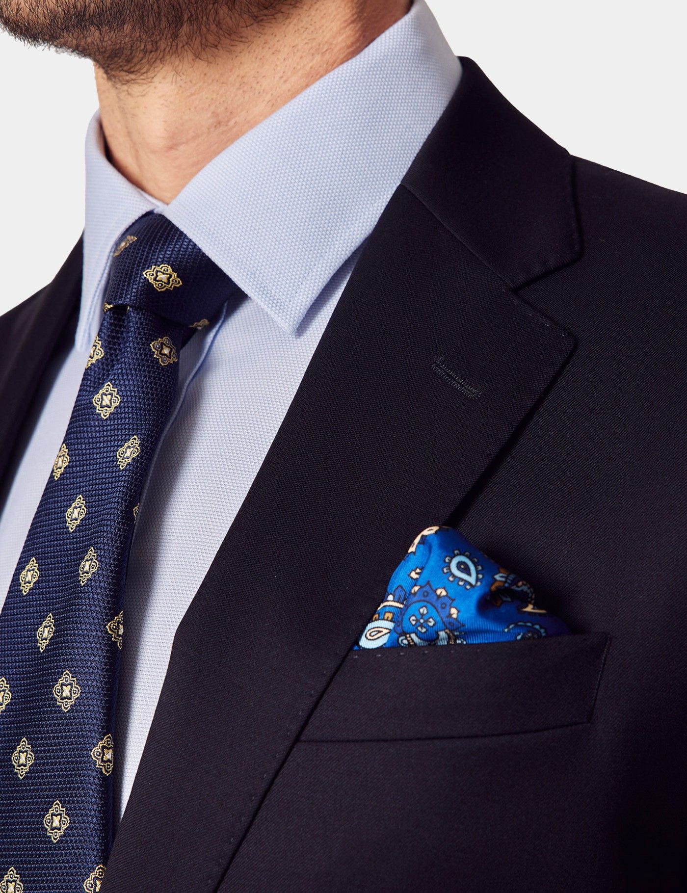 Tailored Fit Navy Twill 1913 Suit-preview