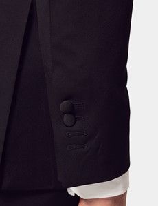Tailored Fit Black 1913 Dinner Suit Jacket-preview6