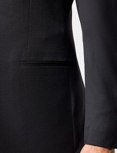 Tailored Fit Black 1913 Dinner Suit Jacket
