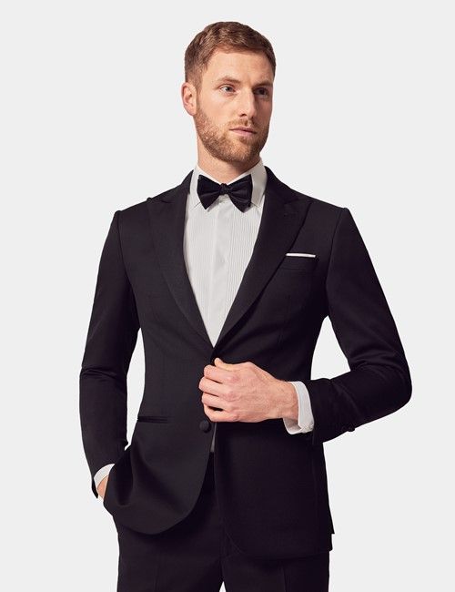 Tailored Fit Black 1913 Dinner Suit