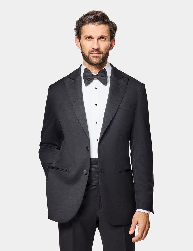 Tailored Fit Black 1913 Dinner Suit
