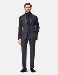 Tailored Fit Black 1913 Dinner Suit