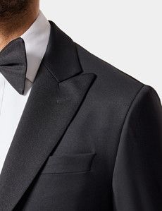 Tailored Fit Black 1913 Dinner Suit