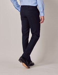Navy Birdseye Italian Tailored Suit - 1913 Collection-preview11