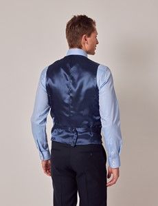 Tailored Fit Navy Birdseye Suit-preview13