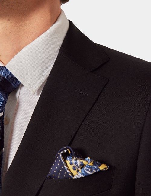 Slim Fit Black 1913 Suit Jacket-preview