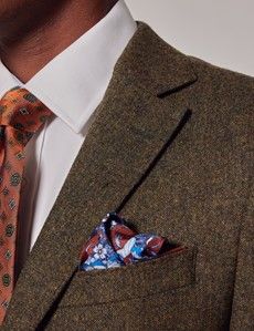 Green Tweed Slim Suit Jacket - 1913 Collection-preview10