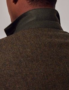 Green Tweed Slim Suit Jacket - 1913 Collection-preview12
