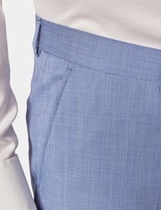 Tailored Fit Light Blue Sharkskin 1913 Suit-preview9