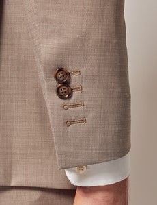 Stone Tailored Sharkskin Italian Suit Jacket - 1913 Collection-preview6