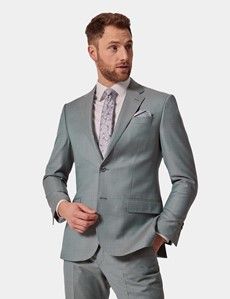 Tailored Fit Green Sharkskin 1913 Suit
