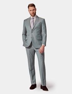Tailored Fit Green Sharkskin 1913 Suit-preview2