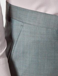 Tailored Fit Green Sharkskin 1913 Suit-preview9