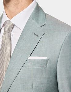 Tailored Fit Green Sharkskin 1913 Suit
