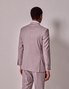 Pink Sharkskin Tailored Italian Suit - 1913 Collection-preview5