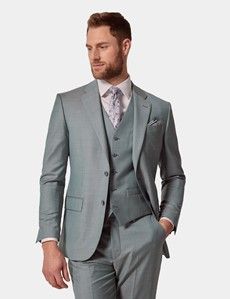 Tailored Fit Green Sharkskin 1913 Suit