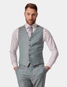 Tailored Fit Green Sharkskin 1913 Suit-preview8