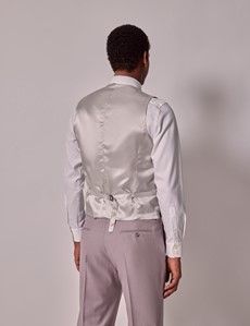Pink Sharkskin Tailored 3 Piece Italian Suit - 1913 Collection-preview11