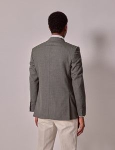 Green Crepe Tailored Italian Suit - 1913 Collection-preview5
