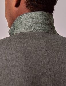 Green Crepe Tailored Italian Suit - 1913 Collection-preview6
