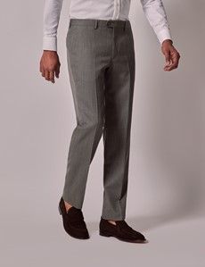 Green Crepe Tailored Italian Suit - 1913 Collection-preview7