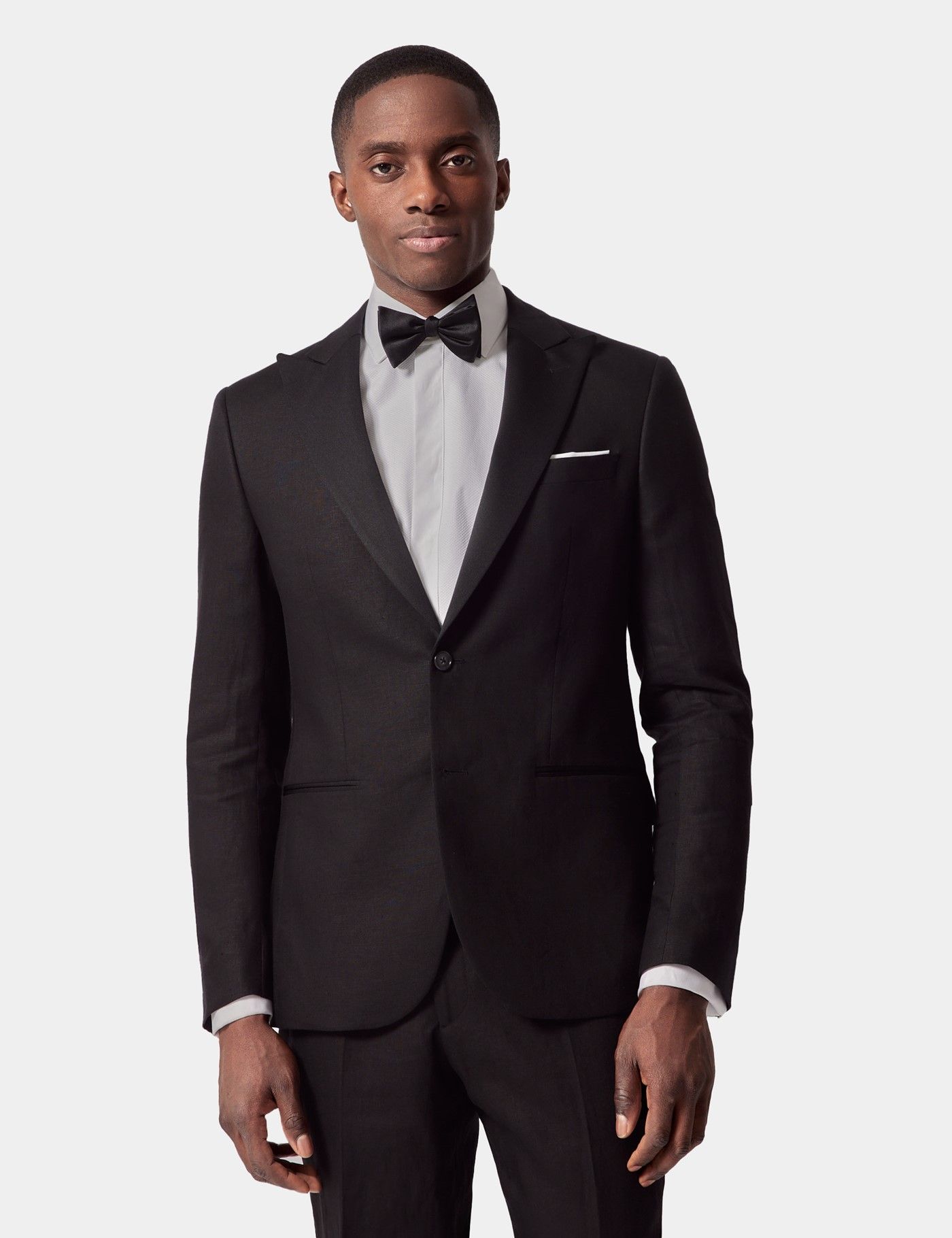 Tailored Fit Black 1913 Dinner Jacket