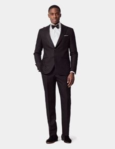 Tailored Fit Black 1913 Dinner Suit-preview2
