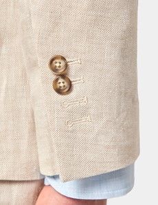 Tailored Fit Cream Semi Plain 1913 Suit-preview7