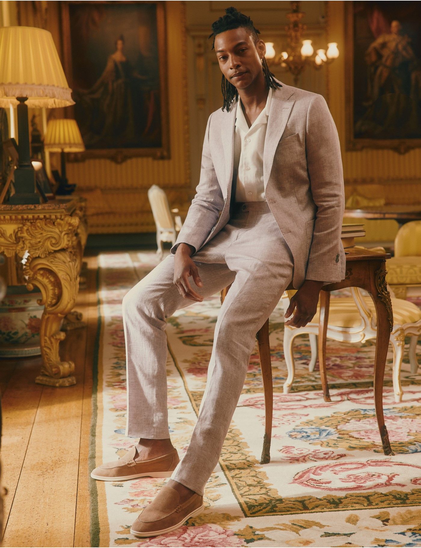 Slim Fit Dusty Lilac 1913 Suit-preview