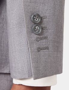 Slim Fit Mid Grey Twill 1913 Suit-preview8
