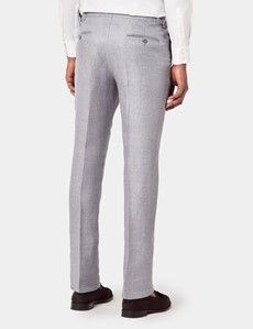 Slim Fit Mid Grey Twill 1913 Suit-preview11