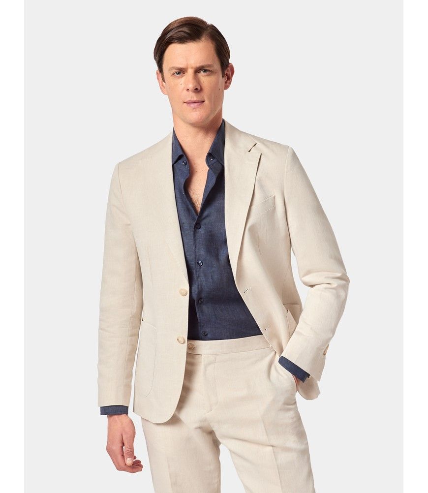 ジャケット・アウター cizatto Linen Mix Jacket (Beige) Linen Mix Jacket (Beige) t1911-348 | cizatto